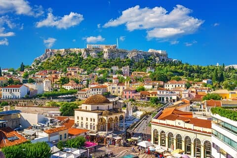 Excursão de cruzeiro de dia inteiro em Atenas a partir do Porto do Pireu