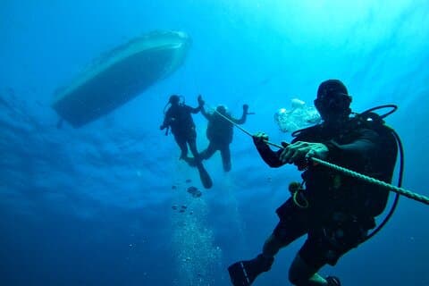 Diving in Colombo