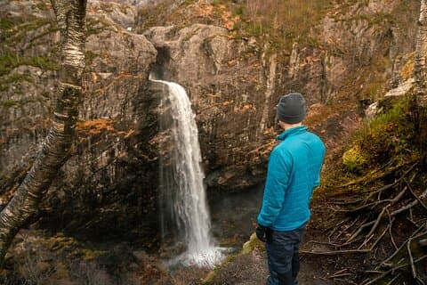 Private tour - Månafossen waterfall and Frafjord scenery