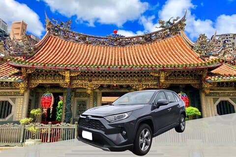 Privéautocharter Verken Taipei met een transferservice van 9 uur