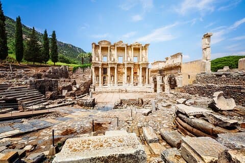 Tour privado Ciudad antigua de Éfeso, casas con terraza, Museo Selcuk