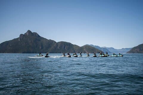 Vancouver Jet Ski Tour til Bowen Island (4 timer)