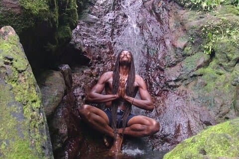 Rainforest Waterfall Hike with Rastafarian Nature Guide