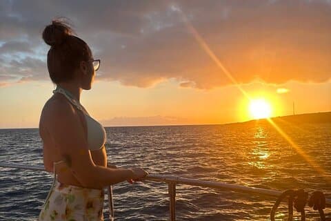 Tour en catamarán al atardecer por Tenerife - Comida y bebidas incluidas