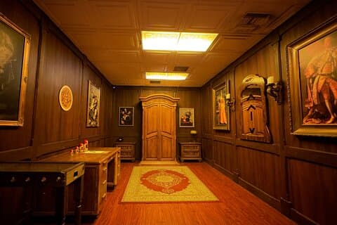 Het hol van de Puzzlemaster Private Escape Room in Californië