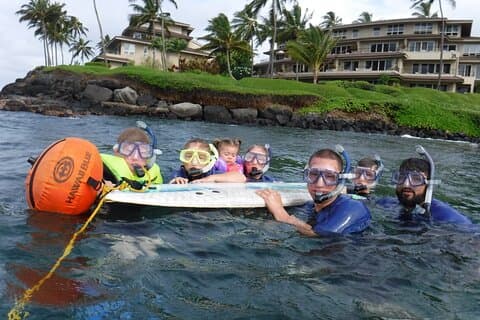 Kauai Private Gruppen-Schnorcheltour mit Meeresschildkröten
