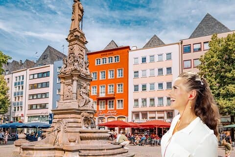 Köln: City Walk med lydguide på 7 sprog på din telefon