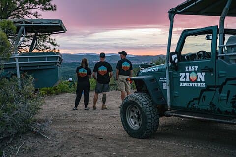 Excursion en jeep au coucher du soleil à Sion
