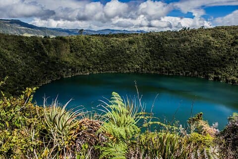 Visite privée du lac Guatavita au départ de Bogota avec Guatavita Town Visit