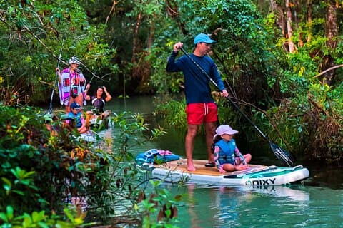 Paddleboard the Clear Waters of Rainbow Springs