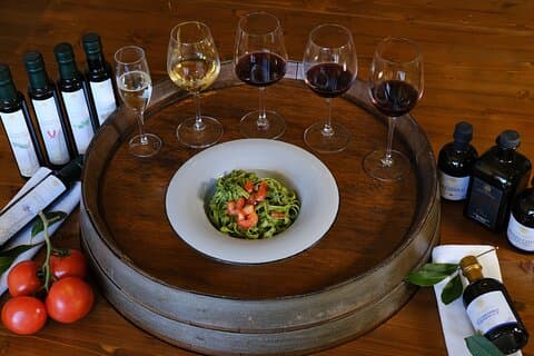 Private Wine, Evo Oils & Balsamic Vinegar Experience with Meal
