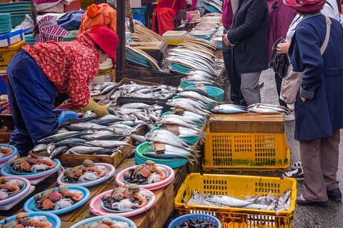Seúl a Busan, 2 días