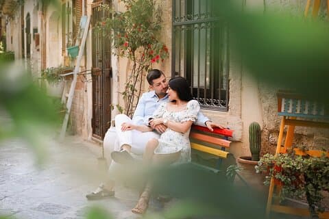 Photoshoot in Syracuse Sicily