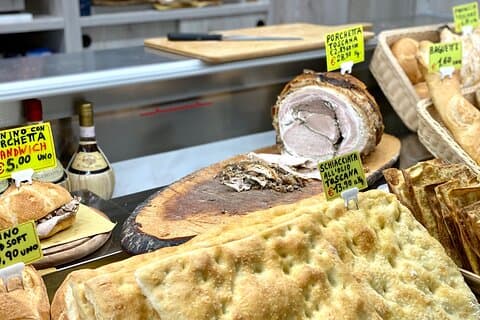 Florence Street Food Tour und Sightseeing mit Central Market