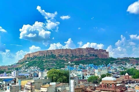 (JODHPUR) BLUE CITY Guidad tur med MEHREANGARH FORT