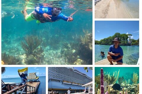 Roatan Reef snorkeling and tour.