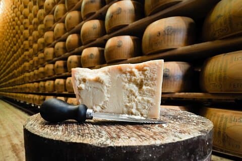 Verkostungen von Parmesankäse und Essig Landausflüge ab La Spezia