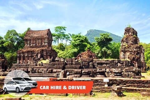 Car Hire & Driver: Visit My Son and Marble Moutain from Da Nang
