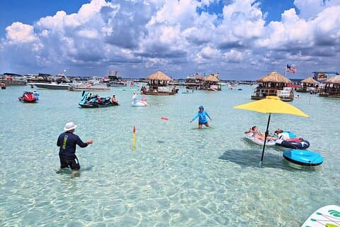 Private Full Day Crab Island Adventure - All Inclusive