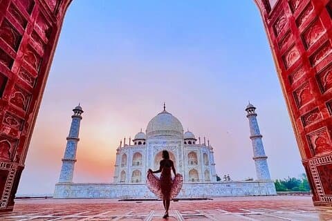 Privat rundtur i Taj Mahal och Agra Fort med en professionell guide