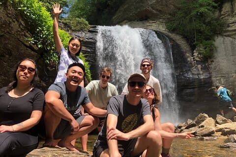 Half Day Group Pisgah Waterfall Tour