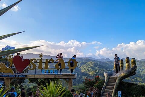 Cebu City mit halbtägiger Tour zum Sirao Garden