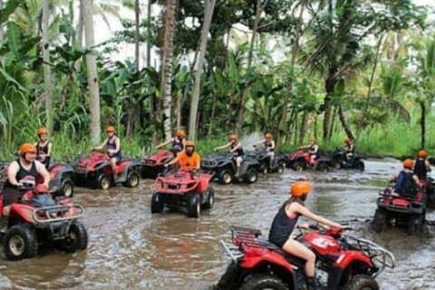 Kuber ATV Quad Bike und Wildwasserrafting auf dem Ayung River, Ubud