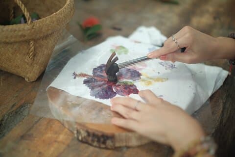 2 Hrs. Taller HapaZome @ CAFH : Café en casa en Chalong Phuket