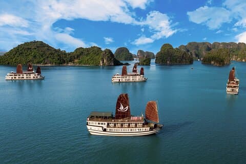 Mila Cruises 2-dages Udforsk Halong Bay fra Hanoi