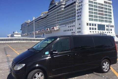 Delt overførsel fra Civitavecchia Havn til Rom