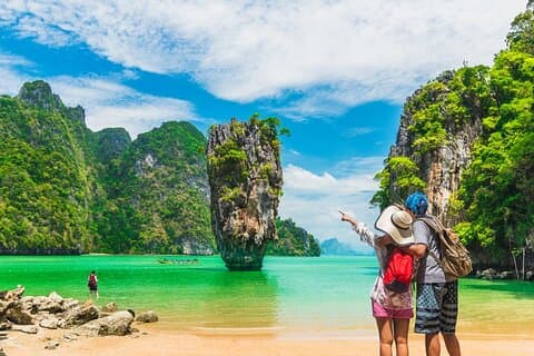 Tagesausflug zur James Bond Insel mit dem Speedboot von Phuket