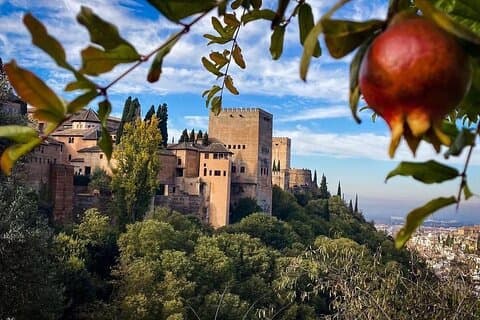 Privat tur til Alhambra i Granada fra Sevilla