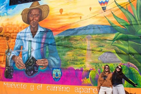 Experience Guadalupe-Teotihuacan + Cave breakfast from CDMX