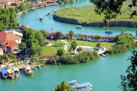 Dalyan Cruise, Turtle Beach och lerbad från Marmaris