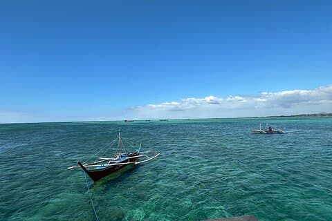Little Boracay Beach w/ Floating Bamboo Cottage & Picnic Lunch