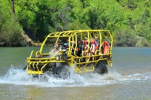 Antalya Monster Combo Tour com Monster Jeep, Rafting e Tirolesa