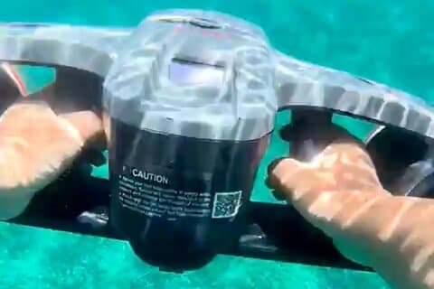 Sea Scooter Snorkeling Adventure in Tortola!