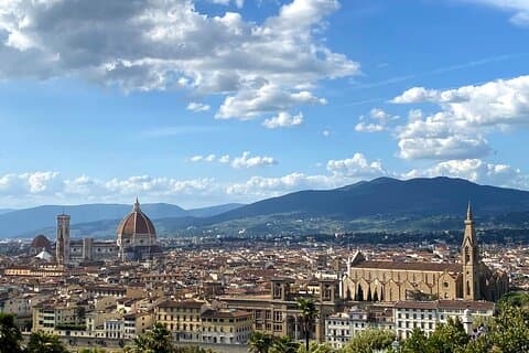 Excursion à terre au départ de La Spezia à Florence et dégustation de vins
