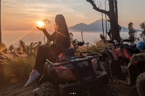 Privé Mount Batur Sunrise Quad ATV-fietstocht