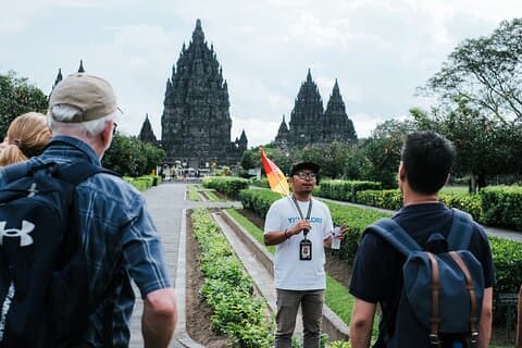 Ascension de Yogyakarta Borobudur et visite partagée des temples de Prambanan