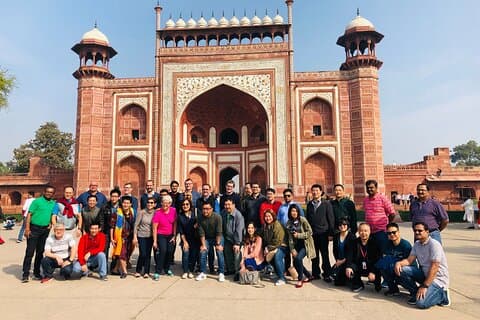 All inclusive dagstur till Taj Mahal, Agra Fort och Baby Taj från Delhi med bil