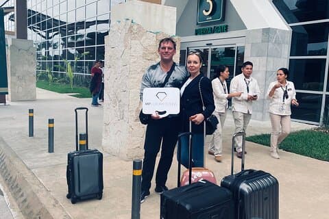 Privater Transfer von Tulum Hotels zum Flughafen Tulum (TQO)