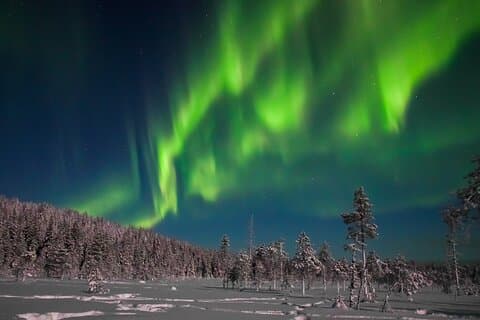 Nordlysjagtfototur i Ylläs