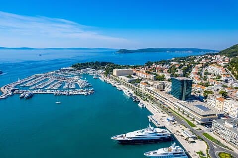 Privat: Split Walking Tour med Diocletianus palats