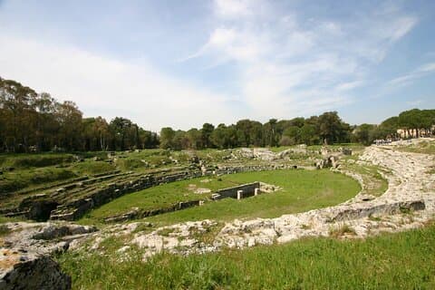 Visite d'Ortigia et du parc archéologique de Neapolis