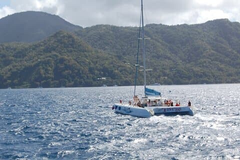 Rodney Bay til Soufriere Catamaran Transfer