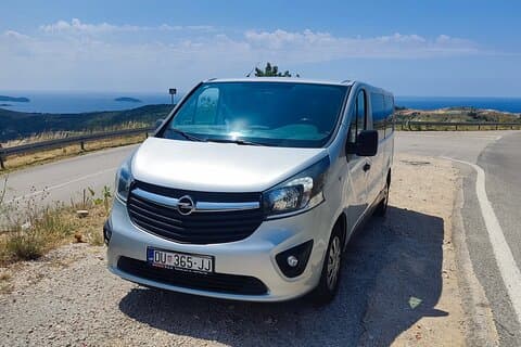 Privat transfer med minivan från Dubrovnik till Split