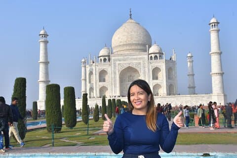Samma dag Taj Mahal-tur från Delhi