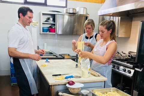 San Gimignano Pasta Cooking Class in a Winery from Florence