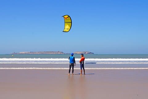 Kitesurfing lessons in Essaouira